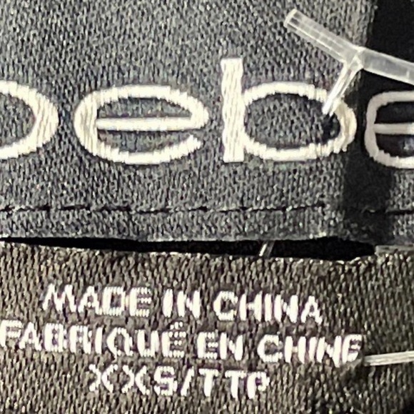 bebe Black Floral Long Sleeve Dress - Picture 3 of 3